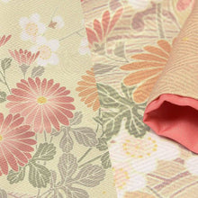 画像をギャラリービューアに読み込む, 訪問着 クリーム 菊・枝梅(No.2056a〜2059a) S / M / L /XL