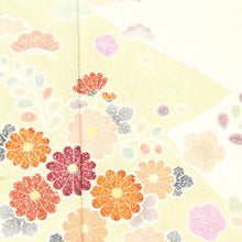 画像をギャラリービューアに読み込む, 訪問着 クリーム 辻が花(No.2206a〜2209a) S / M / L / XL