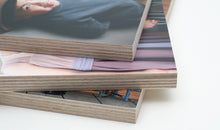画像をギャラリービューアに読み込む, ナチュラルウッドパネル